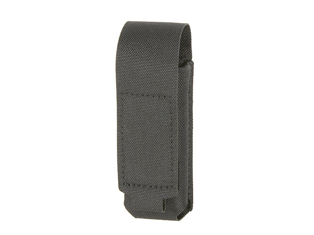 Enkelt Laser-Cut Pistol magasinlomme med Flap - Sort