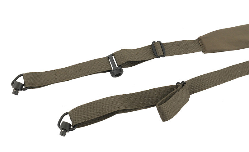 Padded 2 To 1 Point QD Sling - Ranger Green