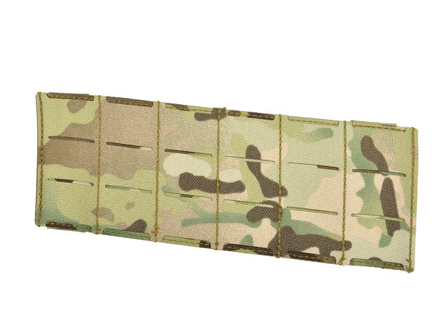 MOLLE Panel 6x3 for chest rig harness LASER CUT - Multicamo