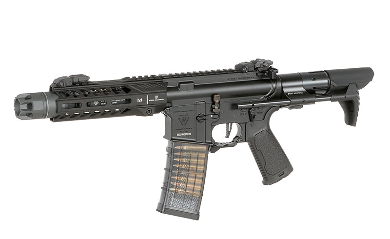 Strike Industries 7" Raider CQB CGS Lightning Serie GBBR Replica - Sort