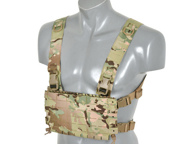 Chest Rig COMPACT MOLLE Laser Cut - Multicamo