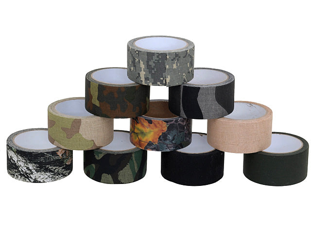 Camouflage Cotton Tape 10m - Mossy Oak Break-Up