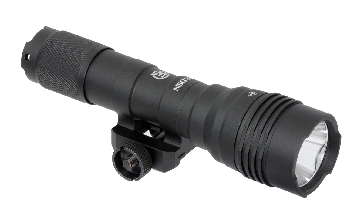 Big riffel flashlight 550lm - Sort