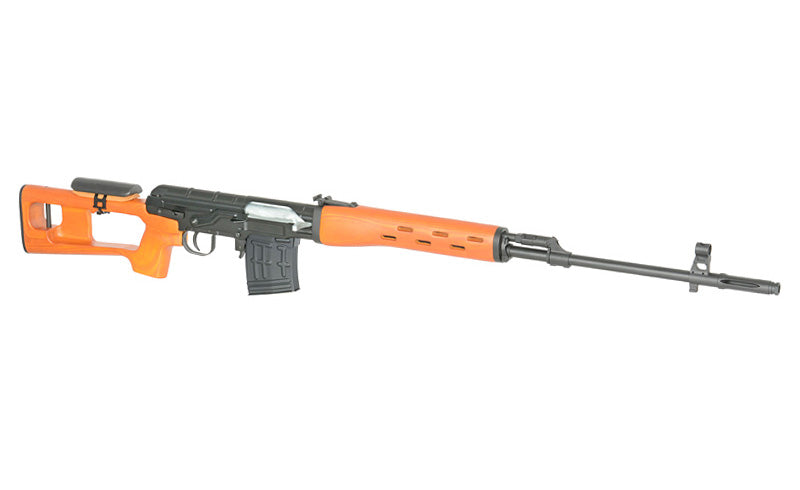 SVD Airsoft Bolt Action Sniper Riffel - ægte træ