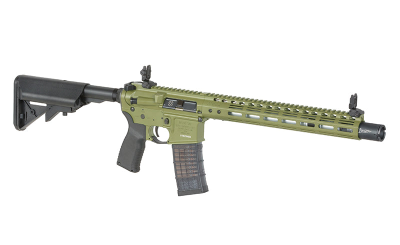 Noveske 13.7" INFIDEL AEG Riffel Eshooter ETU, GEN-2 - Bazooka Grøn