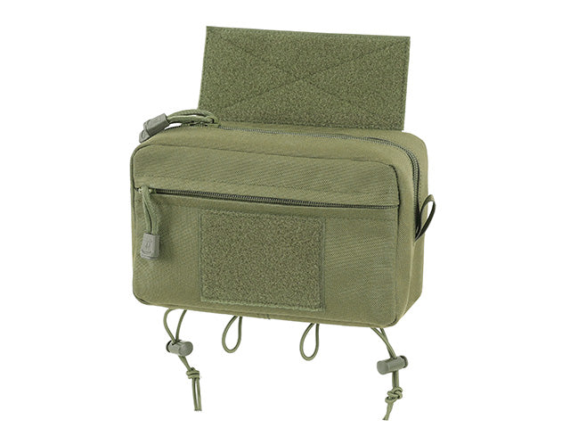 Two-Pocket Utility Pouch with Mounting Panel, Laser Cut