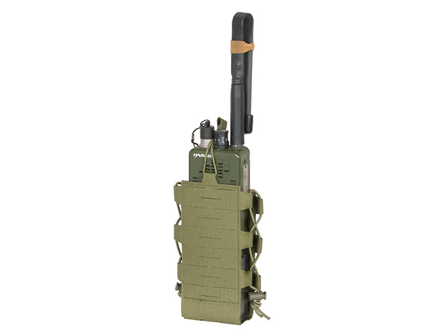 Laser Cut Adjustable Radio / Bottle Pouch with Shockcord