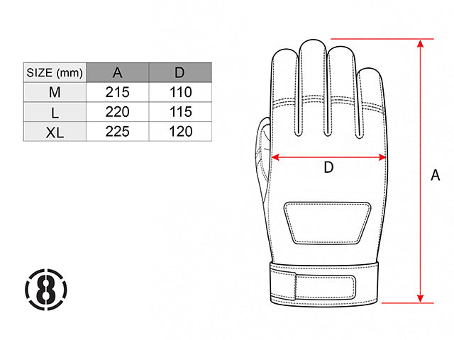 Type B Tactical Gloves (Size XL)