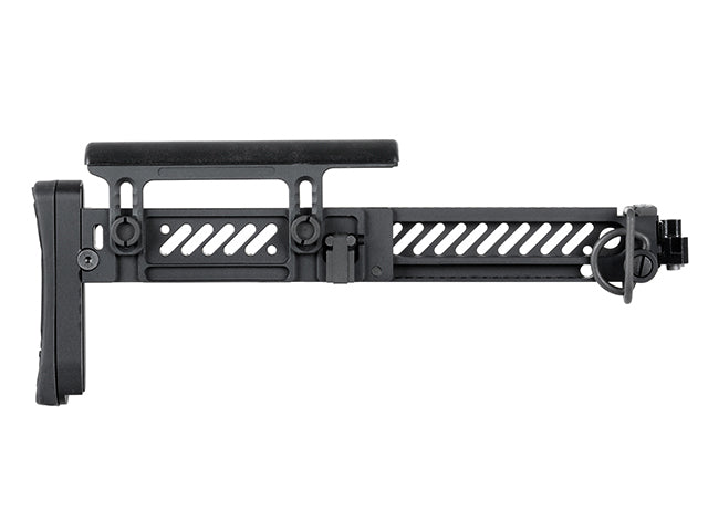 AK russisk side foldbar buttstock (Gen 2) - Sort