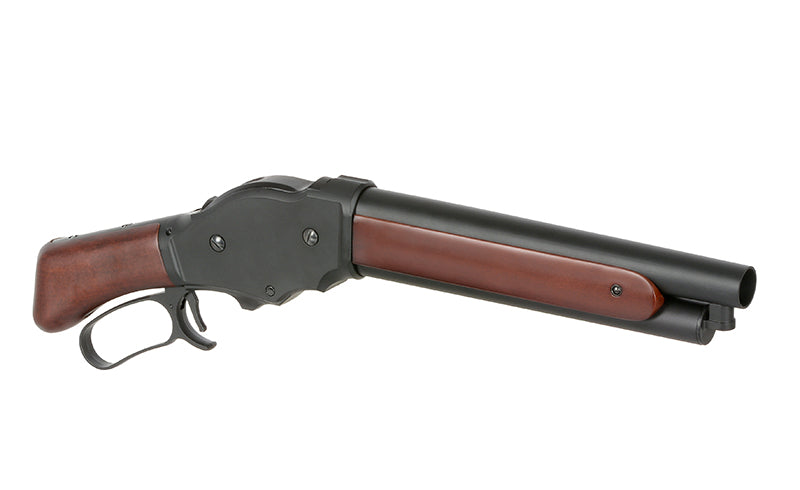 M1887 Short Lever Action Shotgun Replica - ægte træ