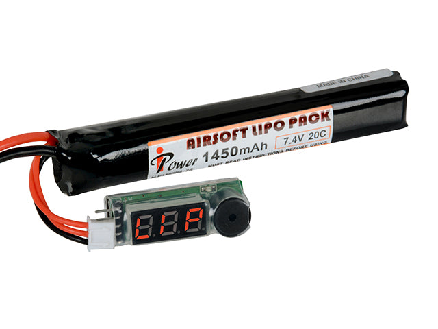 Security Alarm til LiPo batteries med digital display