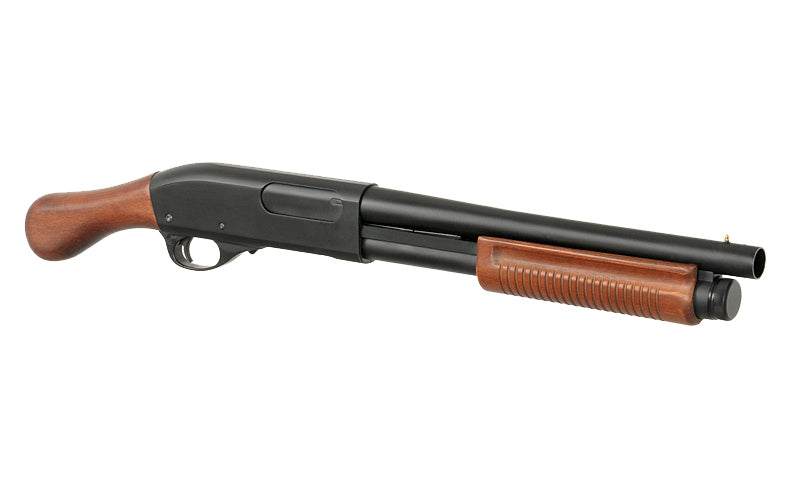 M8877 Shotgun (Green Gas Powered) - Real Wood