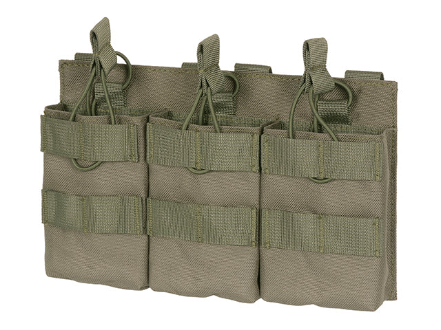 Open triple magazine pouch 7.62 - Ranger Green