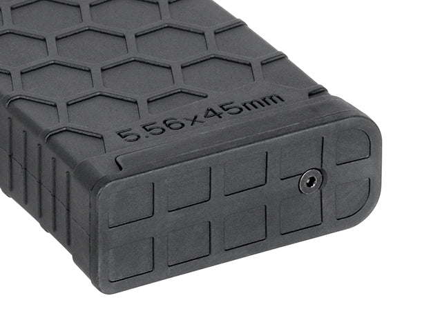 200-Round Polymer Magasin AR15/SCAR16/TAVOR/ARX100 - Sort