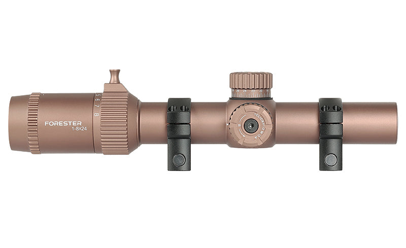 Forester 1-8x24 SFP LPVO Riffel Kikkertsigte - FDE