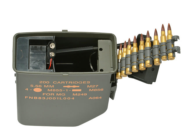 6000rd Electric Box Magazine M249 - Olive