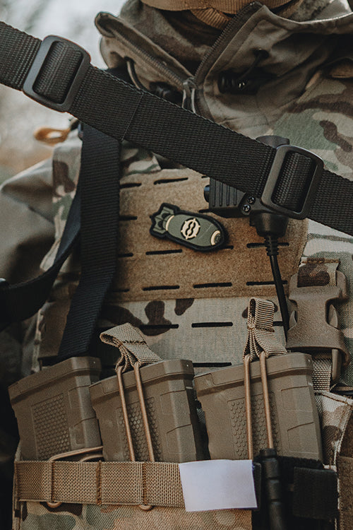 8FIELDS BOMB PVC Patch