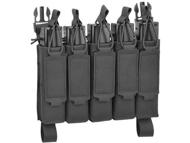 MP5 5-Magazine Pouch, Buckle-Up, Laser-Cut