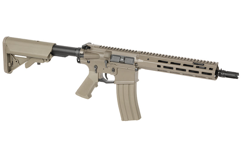 WE13 9,5" M4/AR-15 Knight's Armament Airsoft Riffel, 30 RPS, ETU - TAN