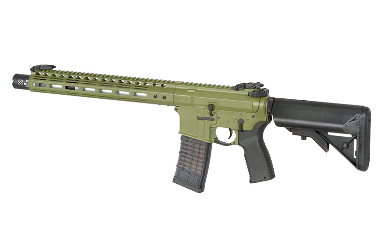 Noveske 13.7" INFIDEL AEG Riffel Eshooter ETU, GEN-2 - Bazooka Grøn