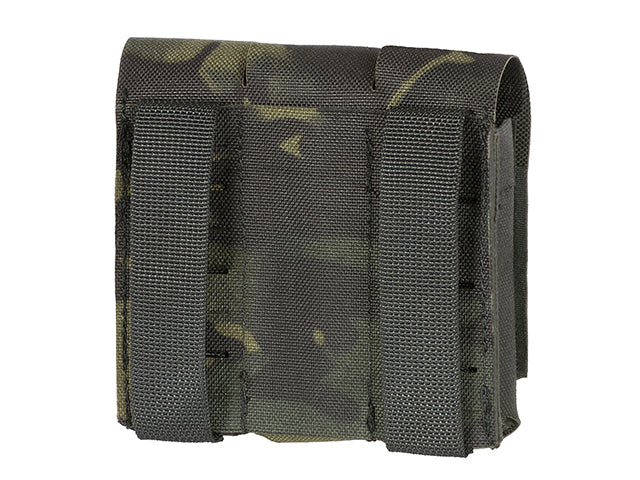 Triple Laser-Cut Pistol Magazine Pouch with Flap - MB