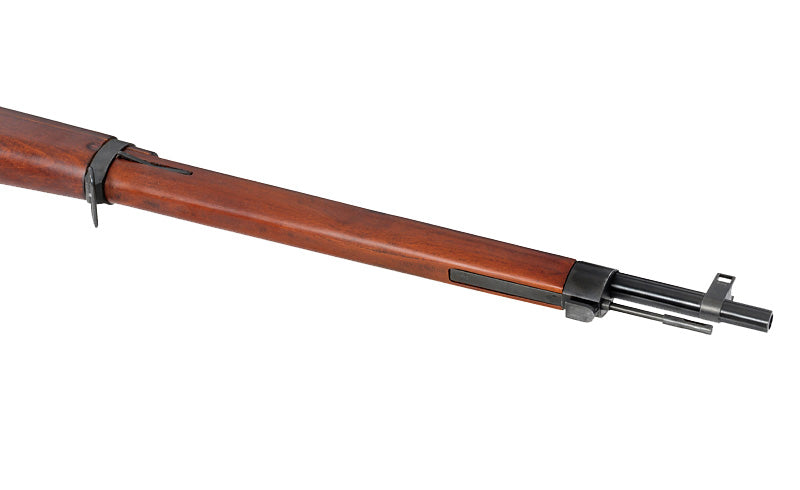 Type 38 bolt-action airsoft riffel - ægte træ