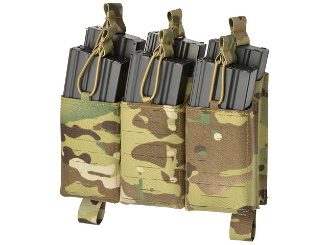 Panel Buckle Up Laser-Cut for 6 AR15/AK Magazines - Multicamo