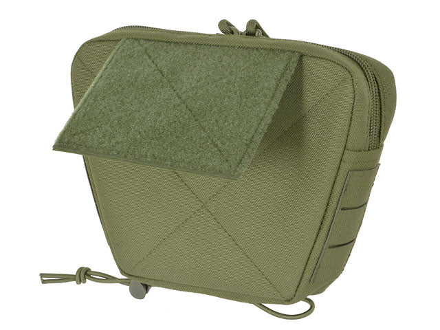 Lower utility pouch for accessories with shockcord retention, Laser Cut