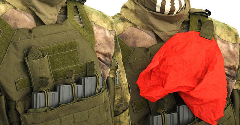 8Fields Airsoft Dead Red Rag Pouch