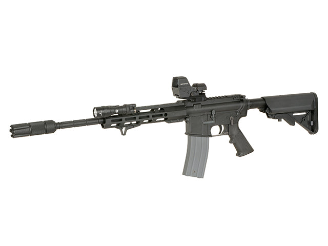 Outer barrel extension 116 mm - FINNED 14 mm CCW