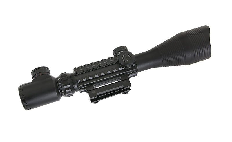4-12x50EG Riflescope w/ Integrated Mount - Black