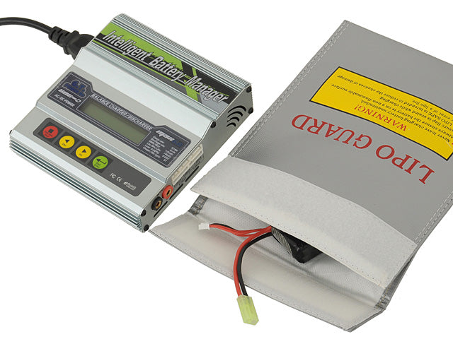 (18x23 cm) LiPo Guard - Safety Batteri Charging/Storing Mellem Taske