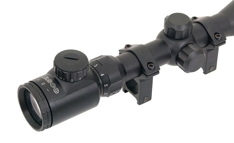 Scope 3-9x50E with lighted cross