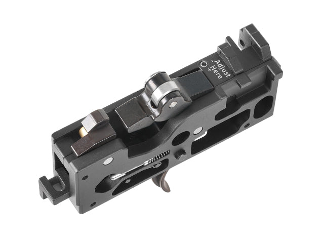 Adjustable aftrækker box