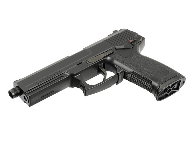 SOCOM pistol replica med lyddæmper (Grøn Gas version)