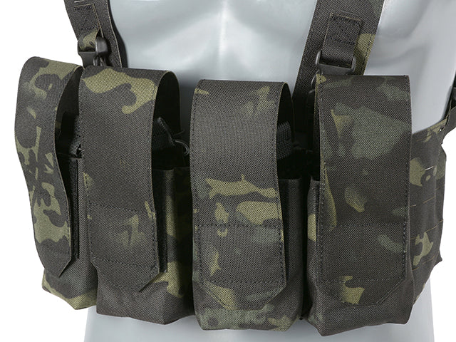 Chest Rig Laser-Cut with AR/AK Pouches - MB