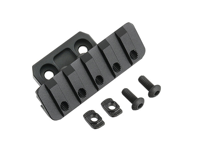 Offset Light/Optic Montage 45 degree - KeyMod - Mlock - Sort