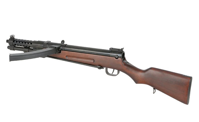 Japanese Type 100 maskinpistol replica - ægte træ