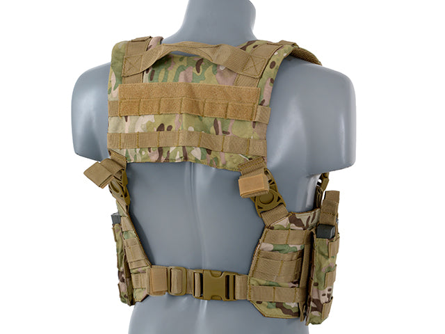 Split Front Chest Harness - Multicamo