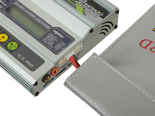 (10x20 cm) LiPo Guard - Safety Batteri Charging/Storing Taske