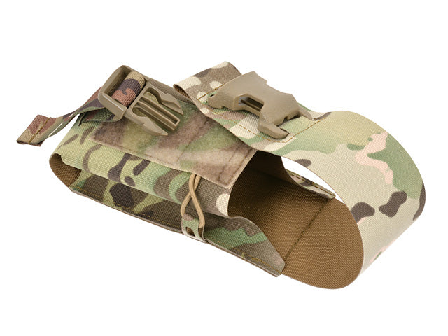 M18 Grenade / 0.5 L Bottle Pouch Laser Cut MOLLE - Multicamo