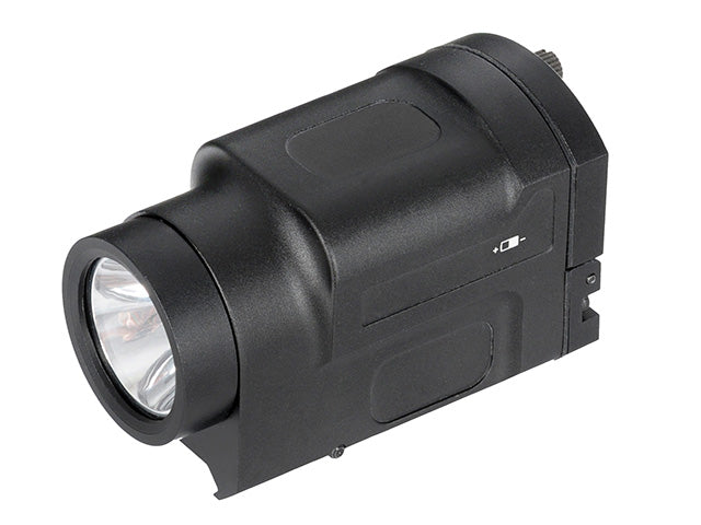 Russisk Taktisk Flashlight K-2P - Sort