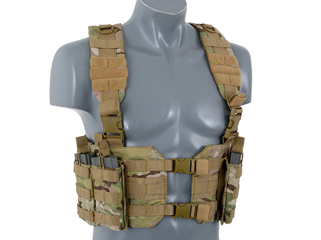 Split Front Chest Harness - Multicamo