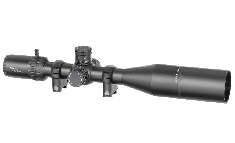 Orion Pro MAX 3-18x50 HD SFP Riffel Kikkertsigte