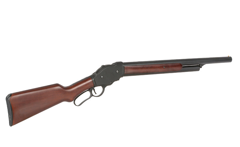 M1887 Lever Action Long Shotgun Replica - ægte træ