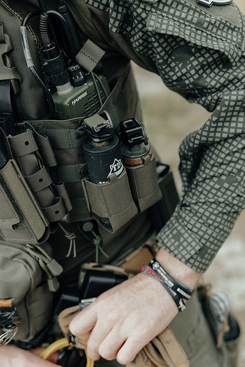 Double 40mm grenade pouch LASER CUT - Multicamo