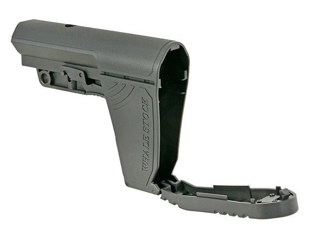 Adjustable Whale kolbe til AR-15/M4 - Sort