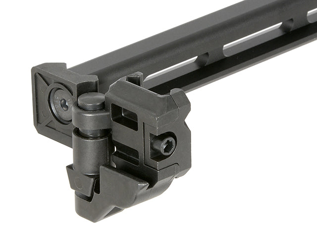 Minimalist Foldbar Skeleton Kolbe til Picatinny Skinne