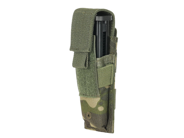 Single pistol magazine pouch with flap - Multicamo Tropic