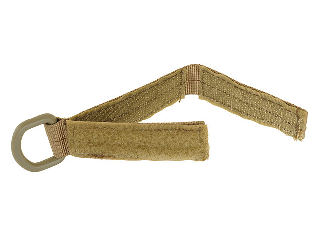 Belt/backpack strap with d-ring